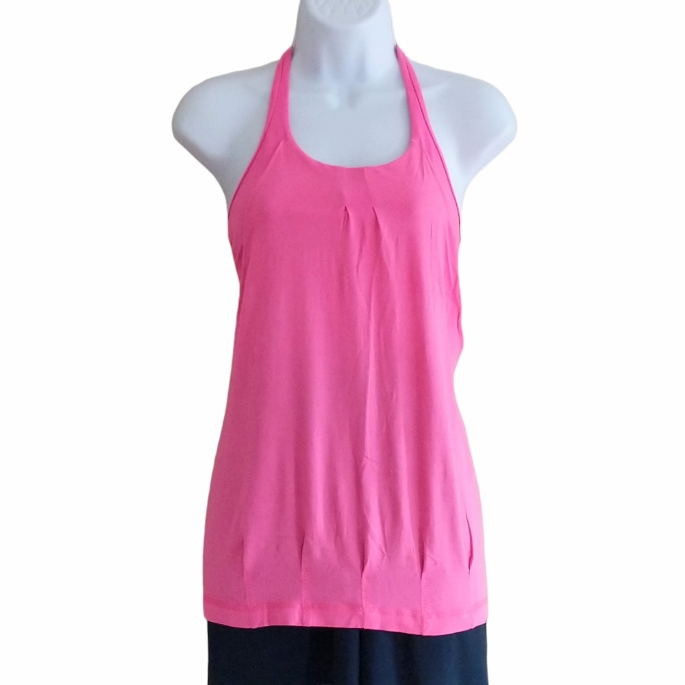 Lululemon Practice Freely Tank Top Pinkalious Size 4
